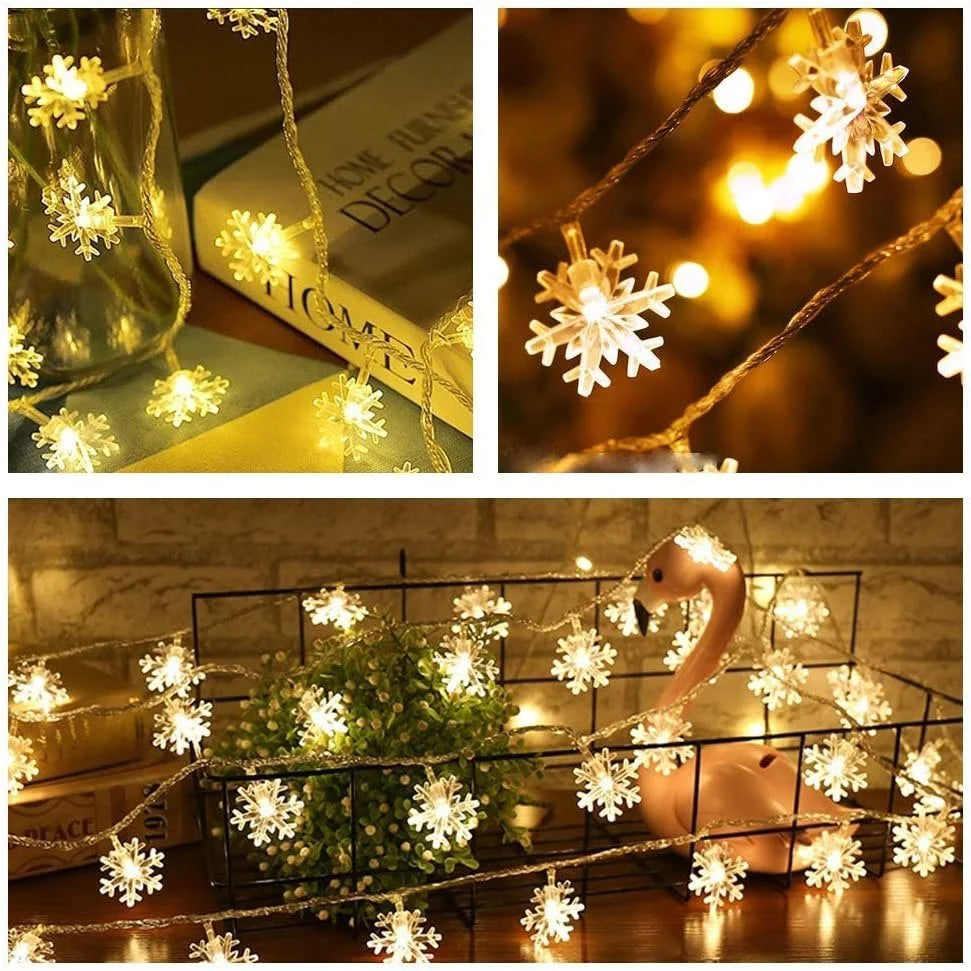 Snow Flakes Light 20 LED 3 Meter
